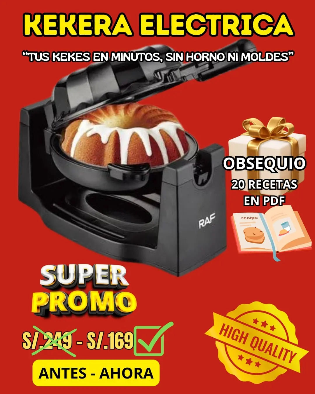 QUEQUERA ELECTRICA