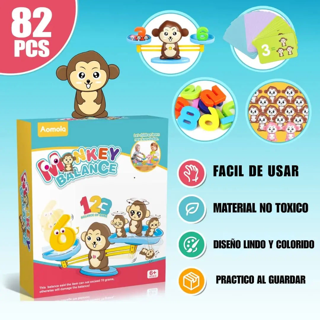 BALANZA DIDACTICA PARA NIÑOS